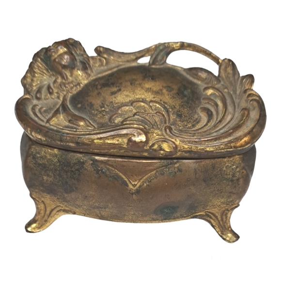 Jennings Brothers Other - Jennings Brothers Antique casket jewlery trinket box Art Nouveau